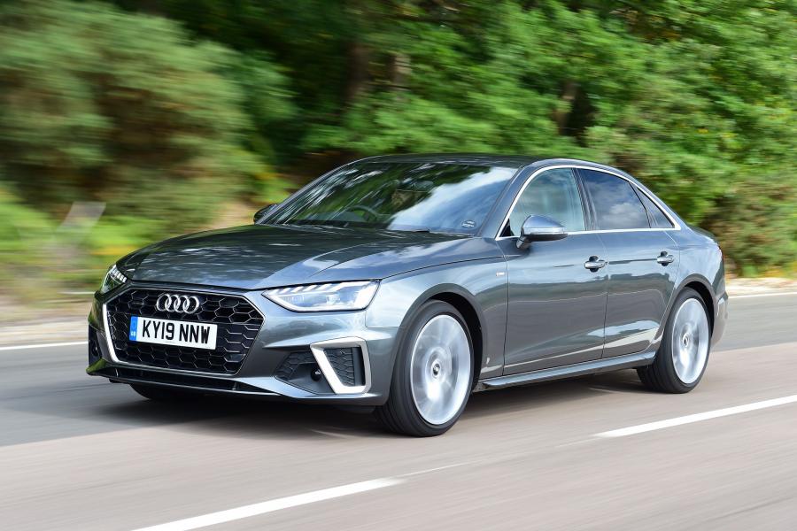  Audi A4 40 TDI S-Line Quattro (B9) 2019 года  (UK) (фото 1 из 15)